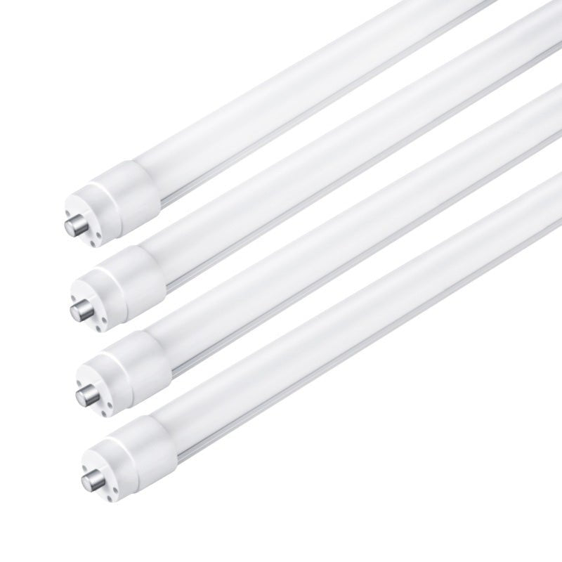 WAWA Lights 8FT V-Shape LED Tube, 50W, 6,750 Lumens, 6500K, FA8 Single Pin, Ballast Bypass