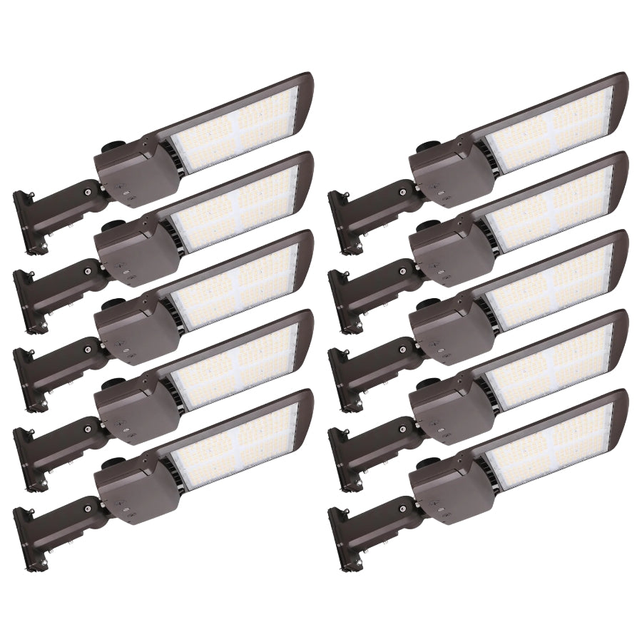 WAWA Lights LED Stadium & Sports Field Light, 300W, 240W, 200W, Up to 45,000 lumens at 5000K, 5000K, IP65 (Waterproof), 0–10V Dimmable, UL & DLC