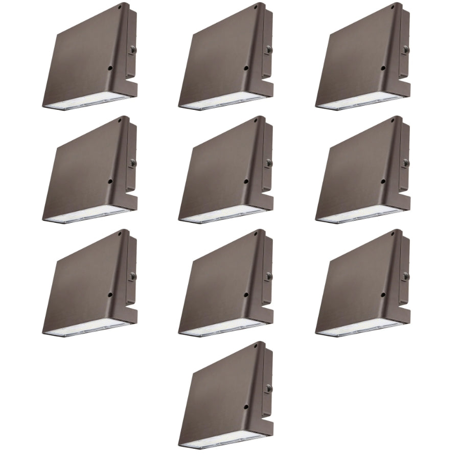 WAWA Lights 10-pack outdoor LED wall pack