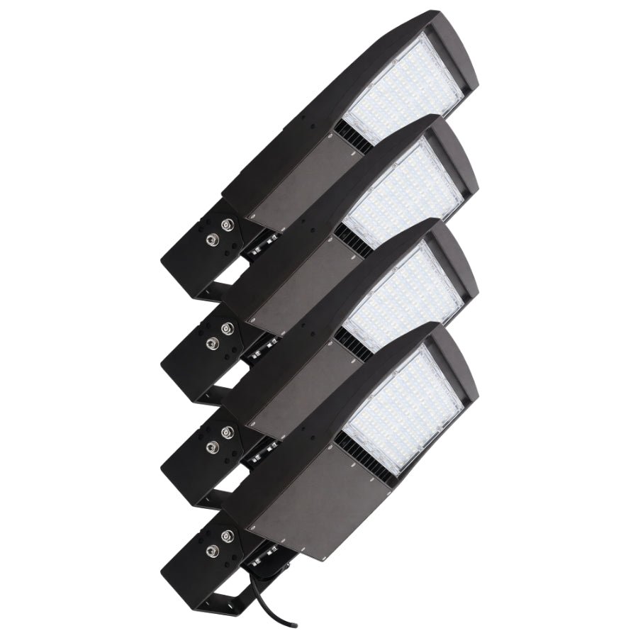WAWA Lights 4-pack 150W LED parking lot area light, 20,250 lumens