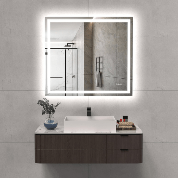 WAWA Lights 40X36 Inch LED Vanity Mirror