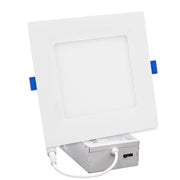 WAWA Lights 4-Inch Slim Square LED Recessed Light, 10W