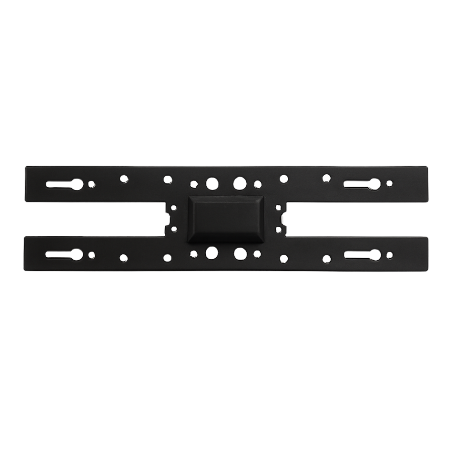 WAWA Lights I-Shape straight LED linear linking bracket, black metal