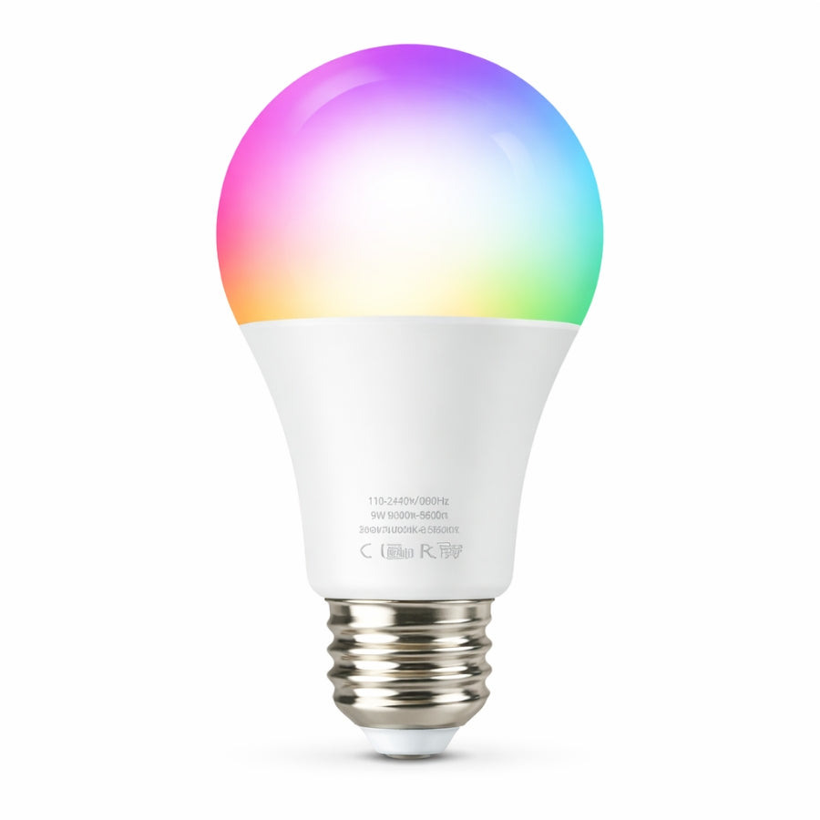 WAWA Lights 9W Smart RGB LED Light Bulb