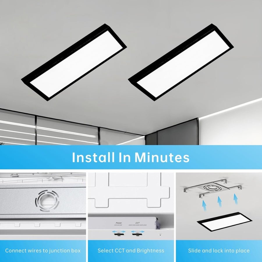 WAWA Lights 1x2 LED Panel Light Surface Mount01