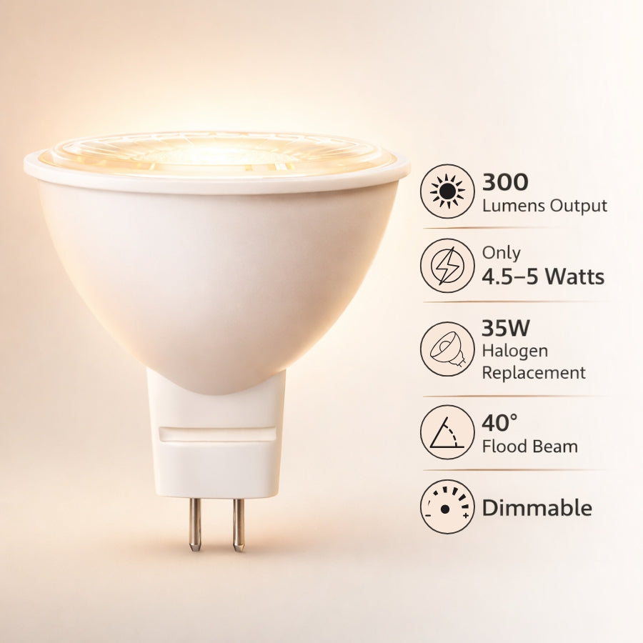 WAWA Lights 5W MR16 LED Bulb