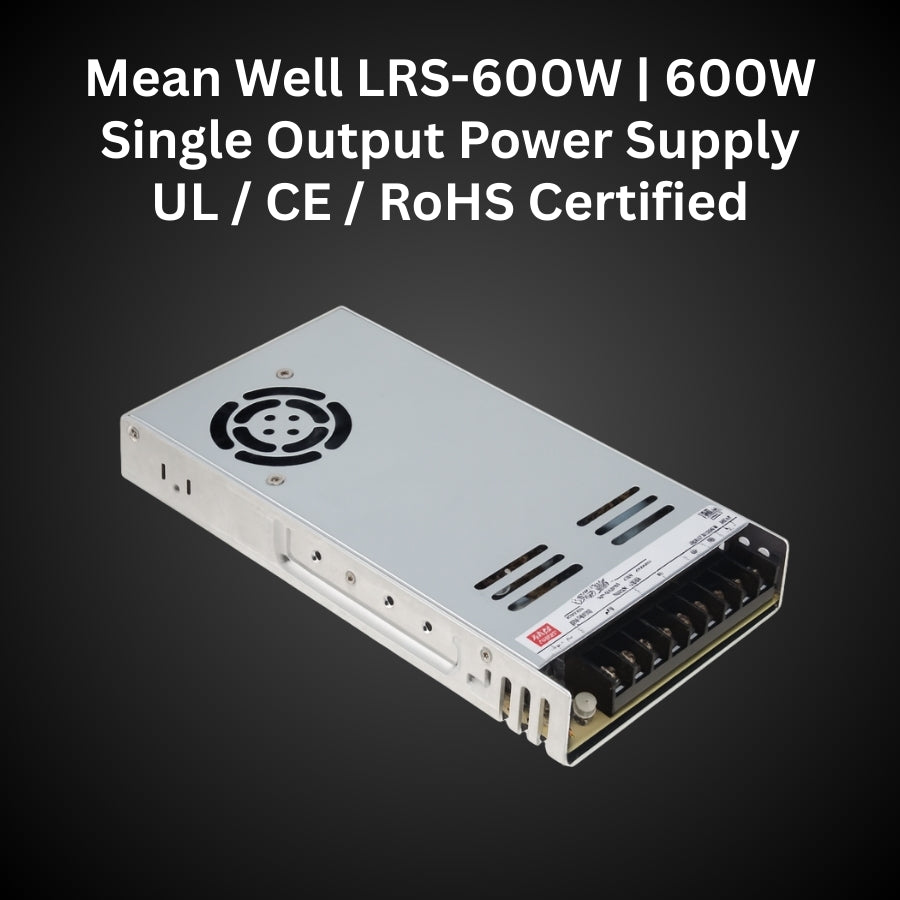 WAWA Lights LRS-600 600W 24V Switching Power Supply