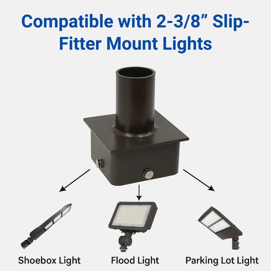 WAWA Lights 2 3 8 tenon adapter