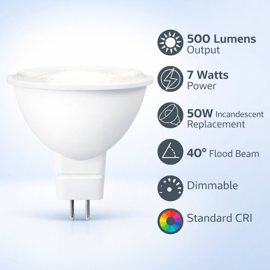 WAWA Lights 7W MR16 LED Bulb