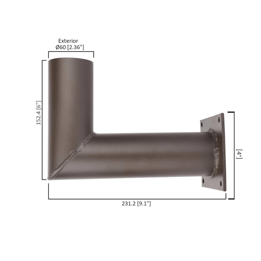WAWA Lights 90° L-Shape Wall Mount Bracket
