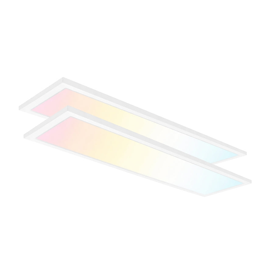 WAWA Lights 1×4 LED Flat Panel Light, 30W / 40W / 50W Selectable, 5CCT, 3750 - 6250 Lumens, TRIAC Dimmable, ETL Listed