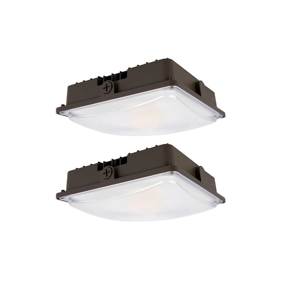 WAWA Lights 2-pack LED canopy lights in black