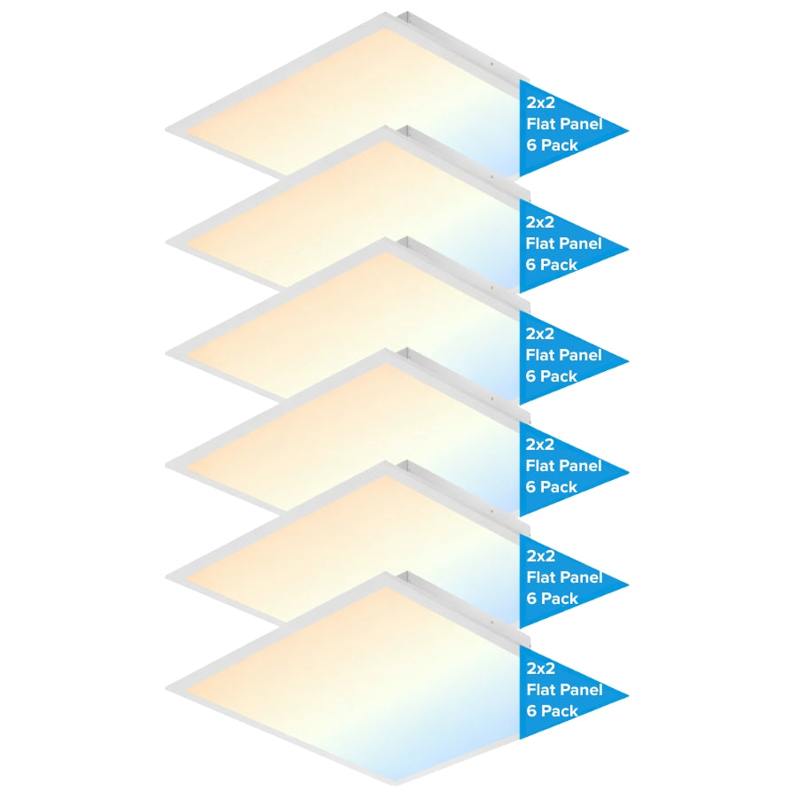 WAWA Lights 2x2 LED Panels 6-pack