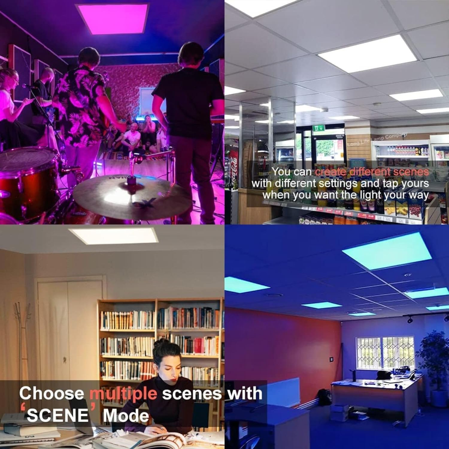 WAWA Lights 2x2 LED Flat Panel application