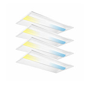 WAWA Lights 2x4 LED troffer lights 4-pack