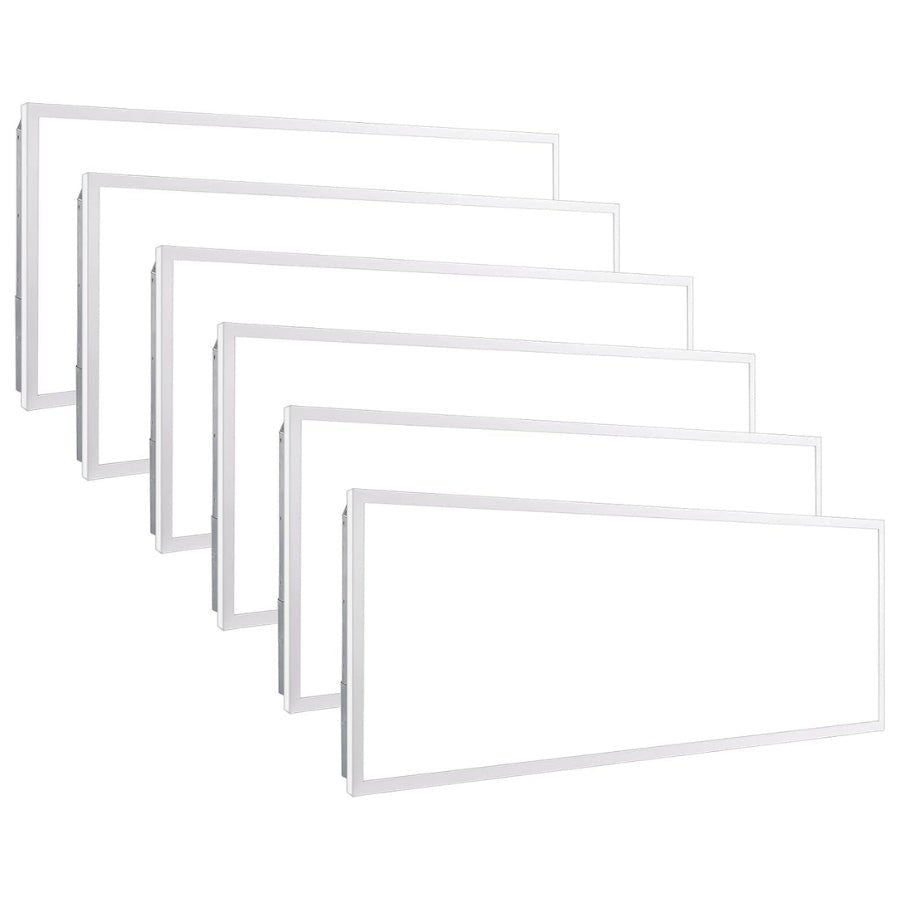 WAWA Lights 2x4 FT LED flat panel lights 6-pack