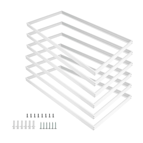WAWA Lights 2x4 LED Flat Panel Light Surface Mount Kit