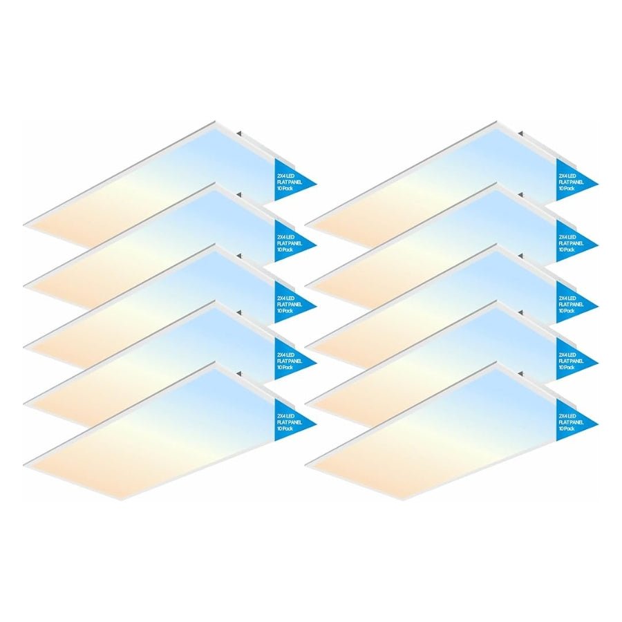 WAWA Lights 2x4 LED flat panel troffer lights
