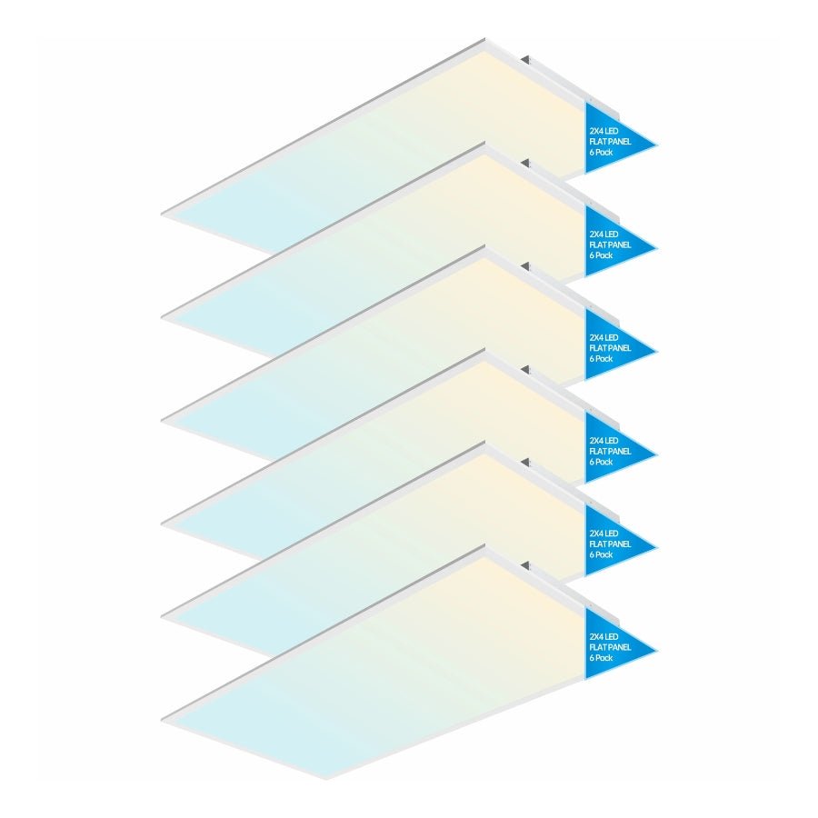 WAWA Lights 2x4 LED flat panel troffer lights