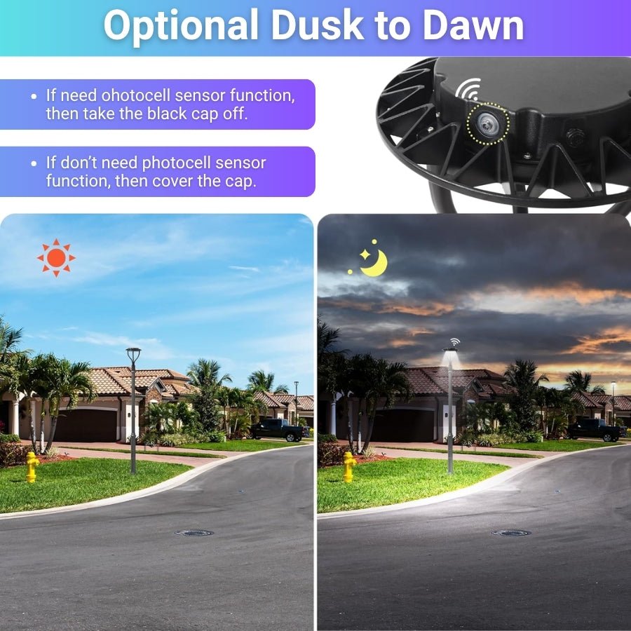 WAWA Lights 150W LED Post Top Area Light