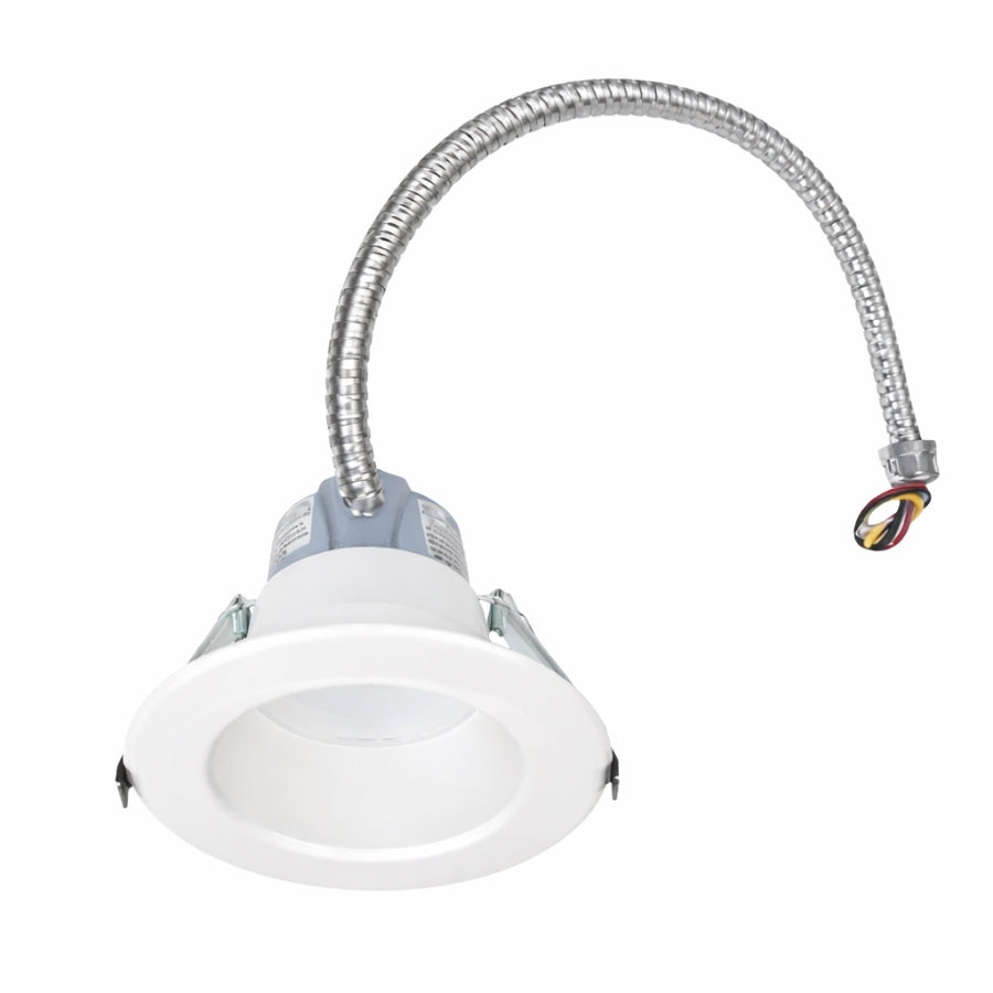 WAWA Lights 4-Inch Commercial LED Recessed Downlight, 5.5–12W, 3CCT, IC Rated, 0–10V, UL Listed