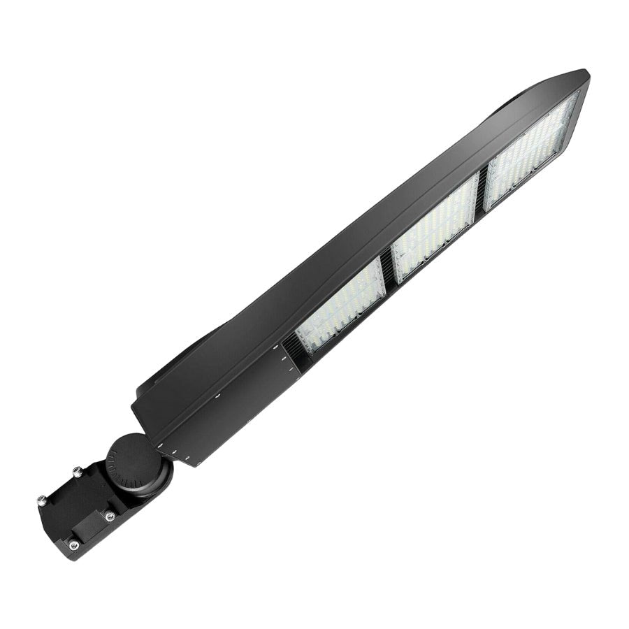WAWA Lights 450W LED Parking Lot Shoebox Light, 58,500 Lumens, 5000K, Type III, IP65, DLC & UL