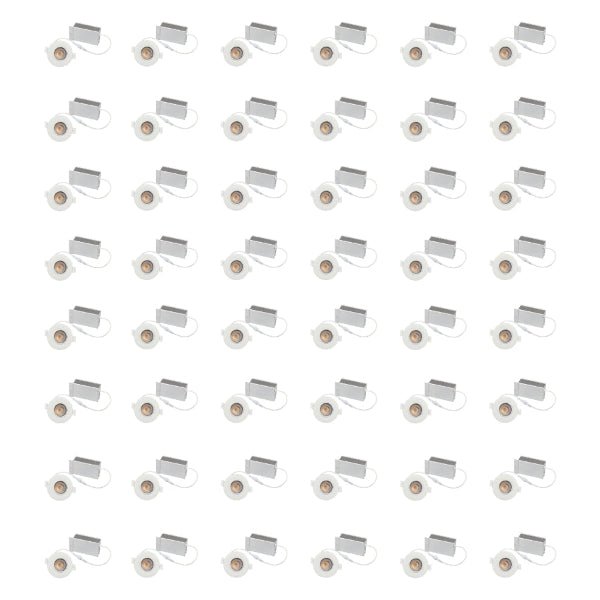 WAWA Lights 48-pack LED recessed ceiling lights