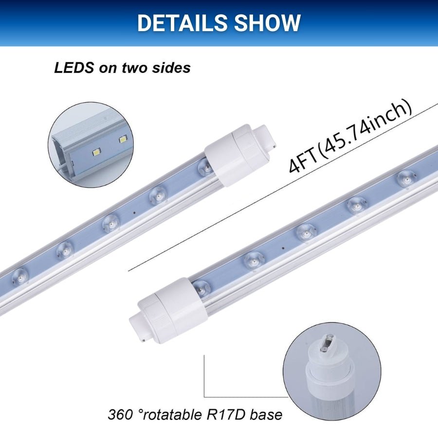 WAWA Lights 4FT T8 LED Tube