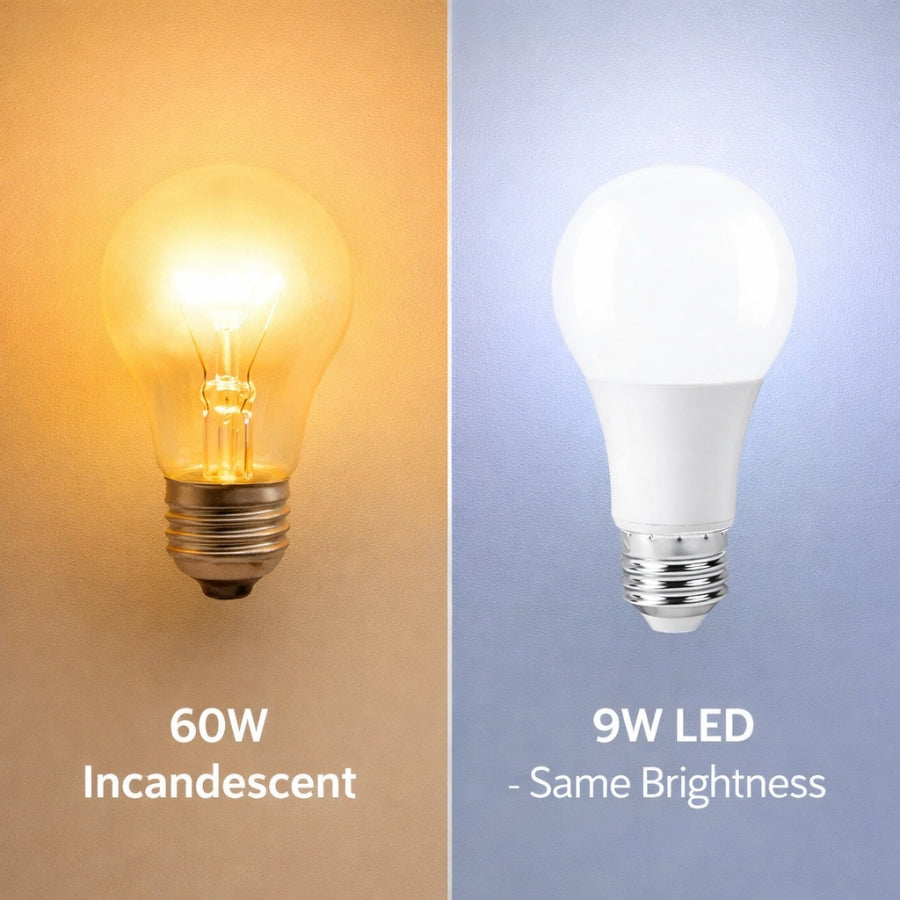 WAWA Lights 9W LED A19 Light Bulb