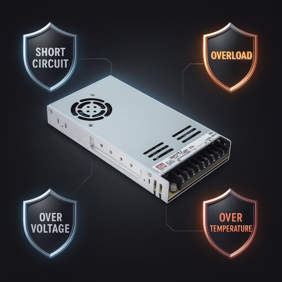WAWA Lights LRS-600 600W 24V Switching Power Supply