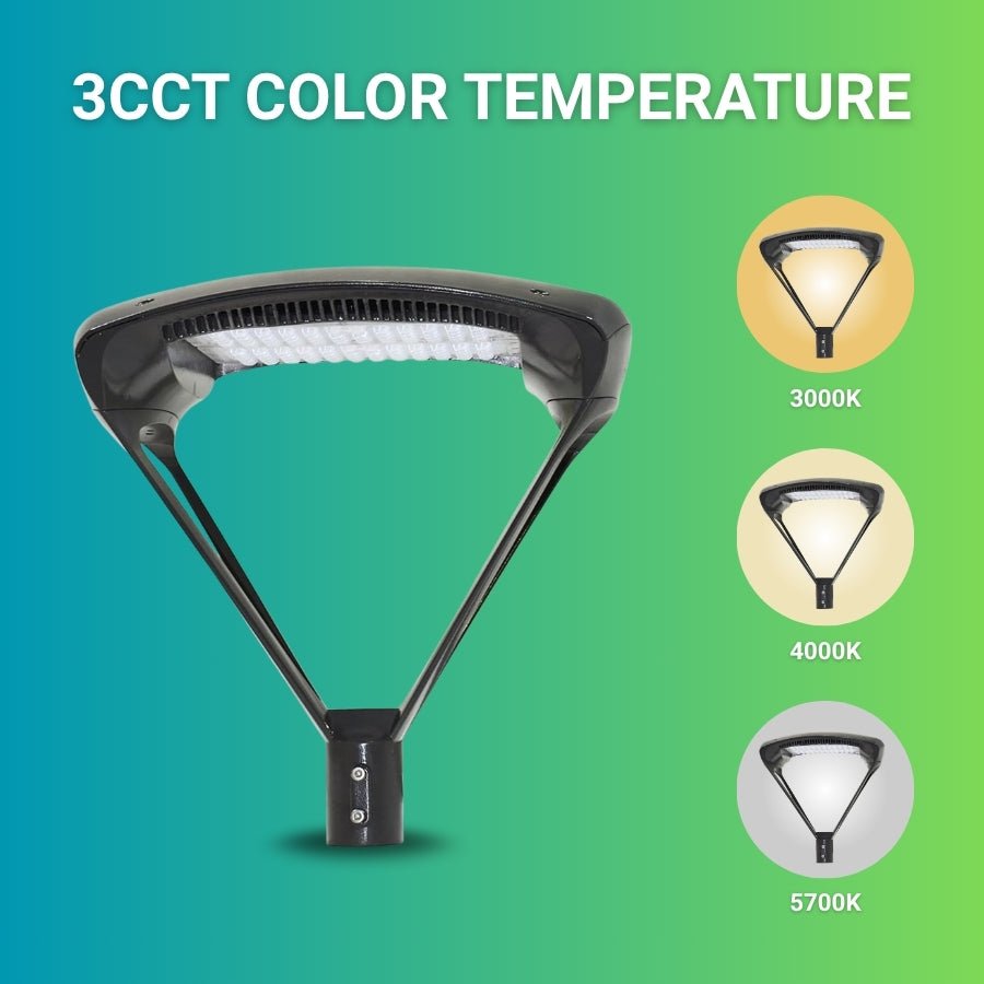 WAWA Lights 150W LED Parking Lot Light with Photocell