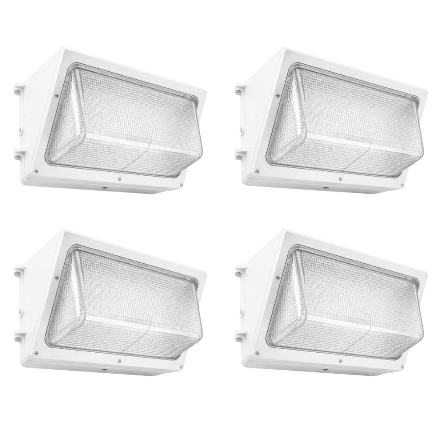 WAWA Lights 4-pack LED wall pack lights with photocell