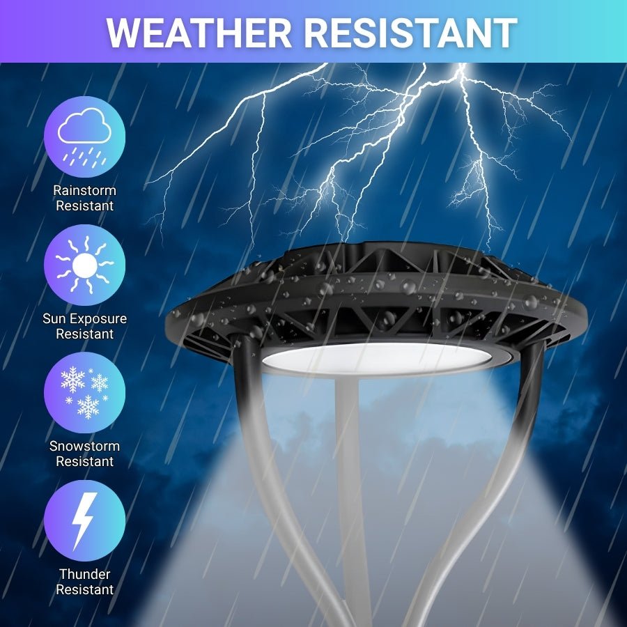 WAWA Lights 150W LED Post Top Area Light