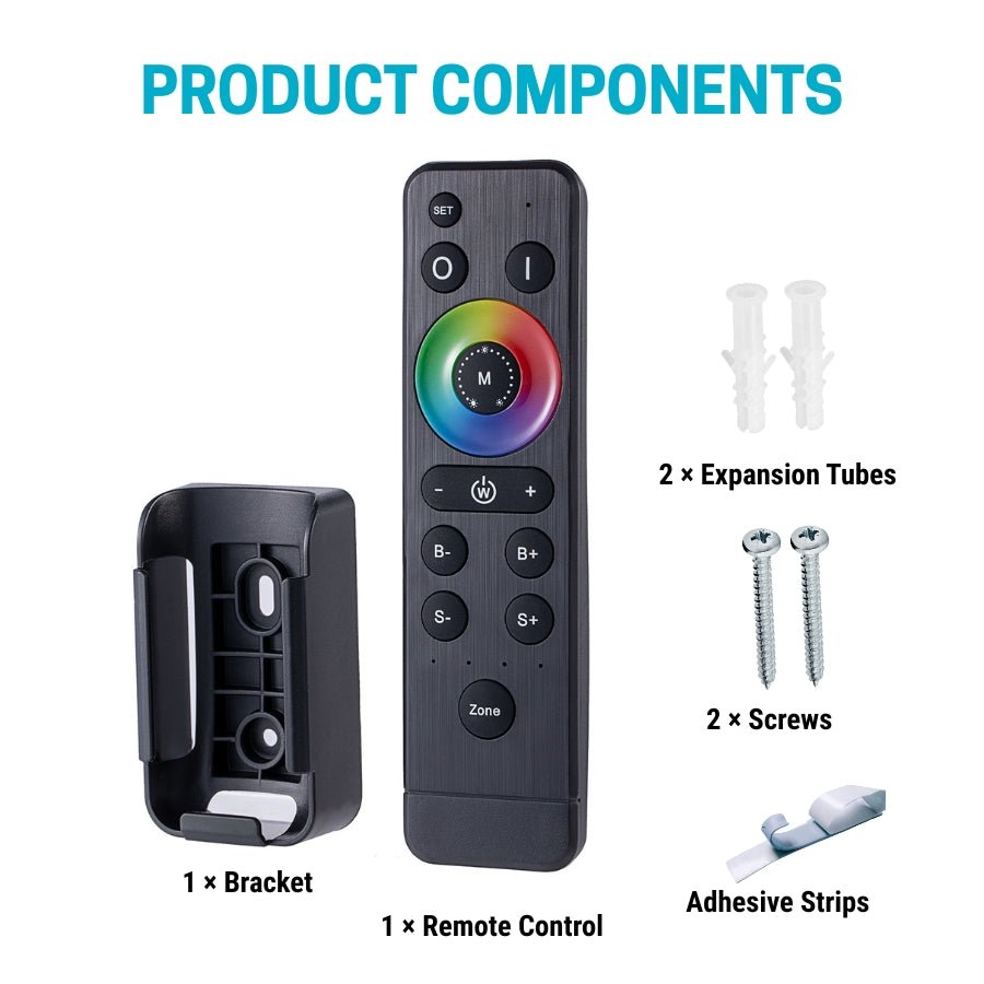 WAWA Lights RGBCCT RF 4-Zone LED Controller