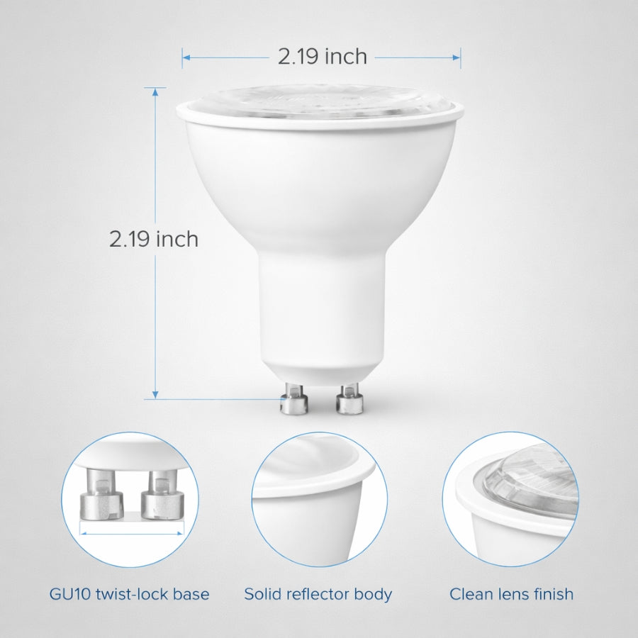 WAWA Lights 7W GU10 MR16 LED Bulb