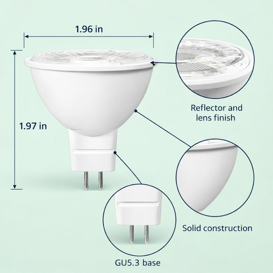 WAWA Lights 7W MR16 LED Bulb