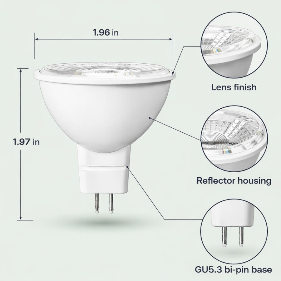 WAWA Lights 5W MR16 LED Bulb