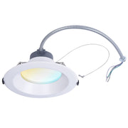 WAWA Lights 6-Inch Canless LED Recessed Downlight, 10–22W, 1,850 Lumens, 4CCT, Wafer-Thin, UL