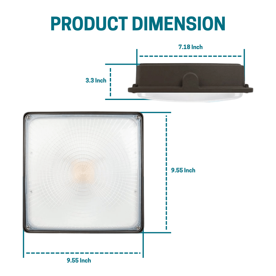 WAWA Lights 75W LED Canopy Light