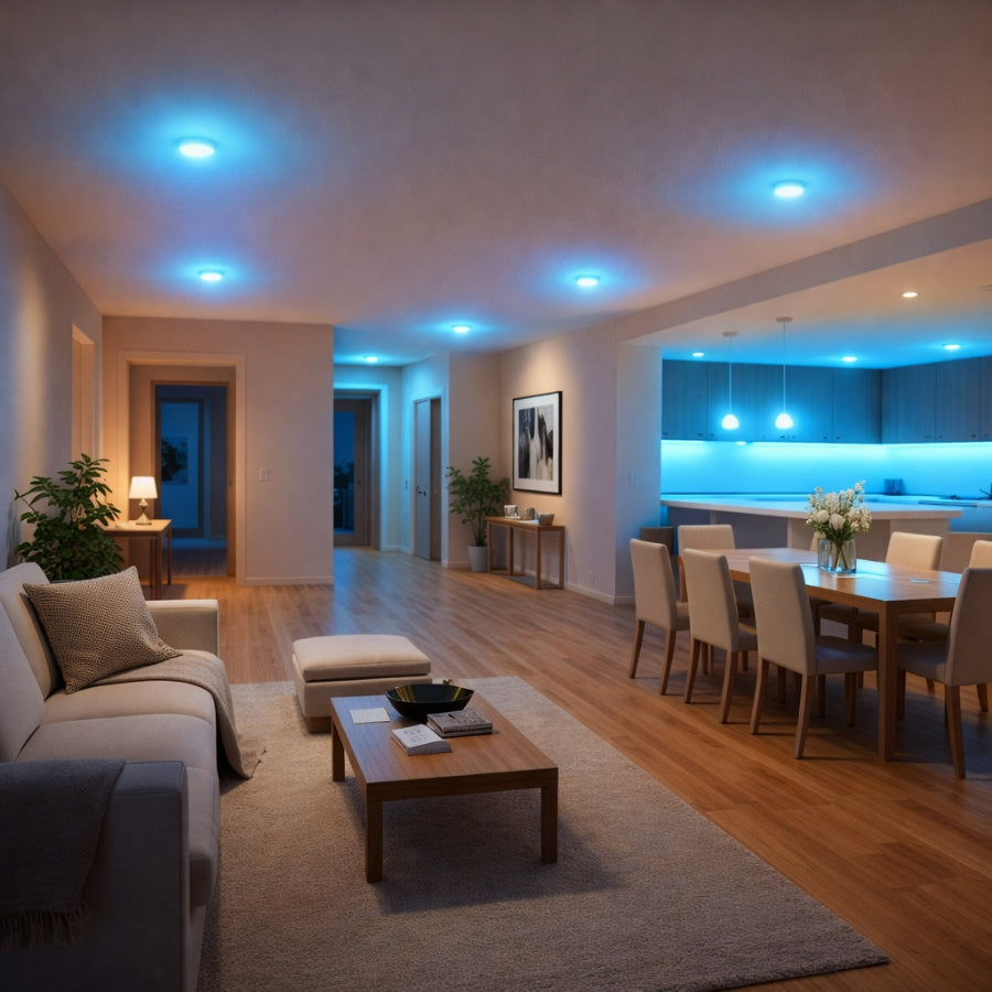 WAWA Lights 9W Smart RGB LED Light Bulb