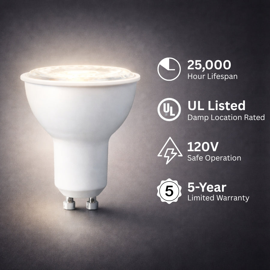 WAWA Lights 7W GU10 MR16 LED Bulb