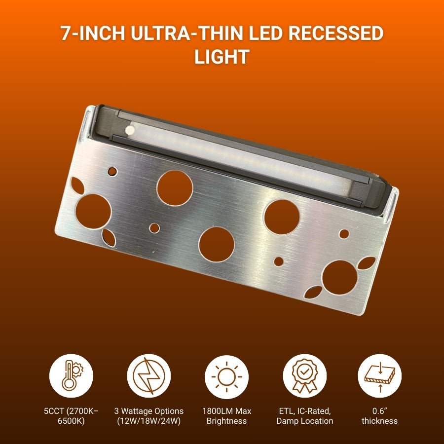 WAWA Lights 7 LED Wall Light 4W 5CCT Hardscape