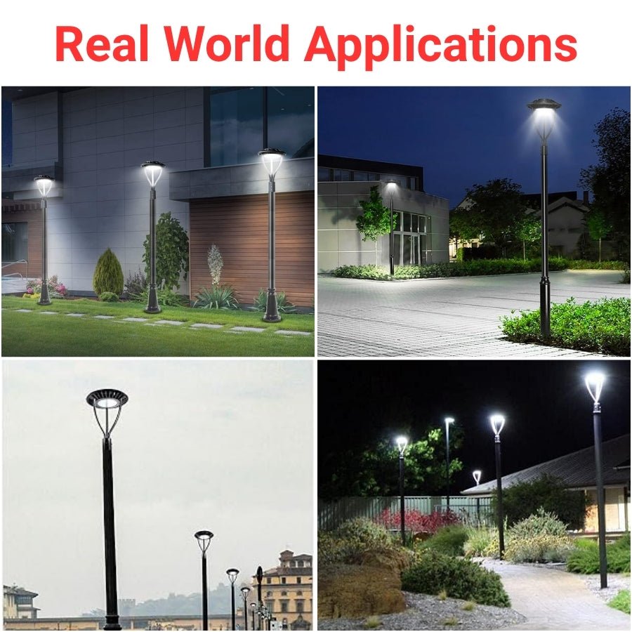 WAWA Lights 40–80W Selectable LED Post Top Light