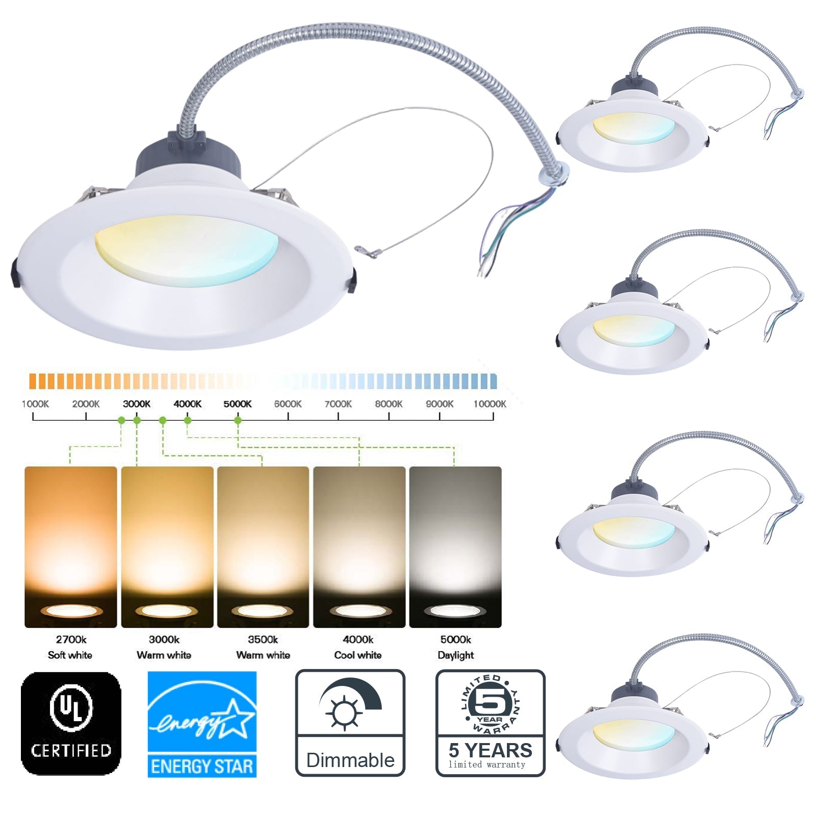 WAWA Lights 8 commercial LED downlight