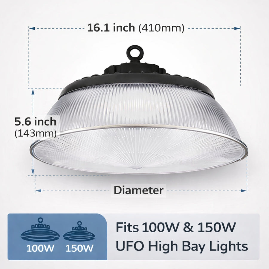 WAWA Lights 90 Acrylic Reflector for High bay light