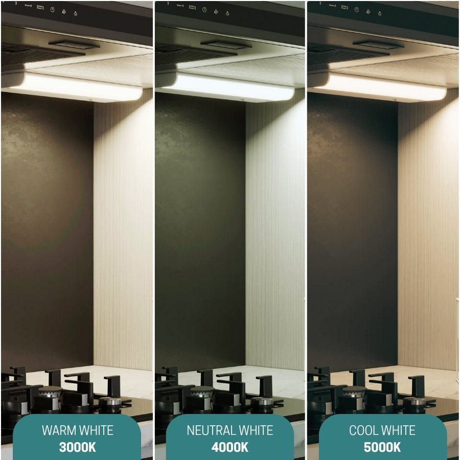 WAWA Lights 9 Inch LED Under Cabinet Lighting color temperature