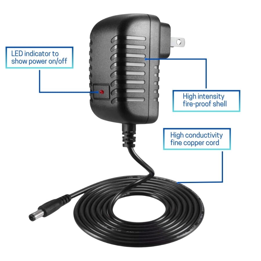 WAWA Lights Battery Charger Power Supply features