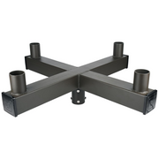 WAWA Lights 4-inch round pole tenon reducer, steel, dark bronze