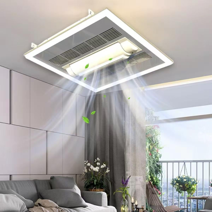 WAWA Lights bladeless LED ceiling fan with light, 45W