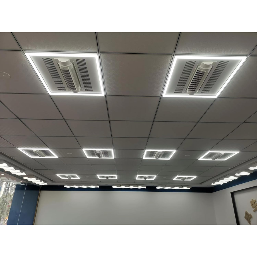 WAWA Lights bladeless LED ceiling fan with integrated light